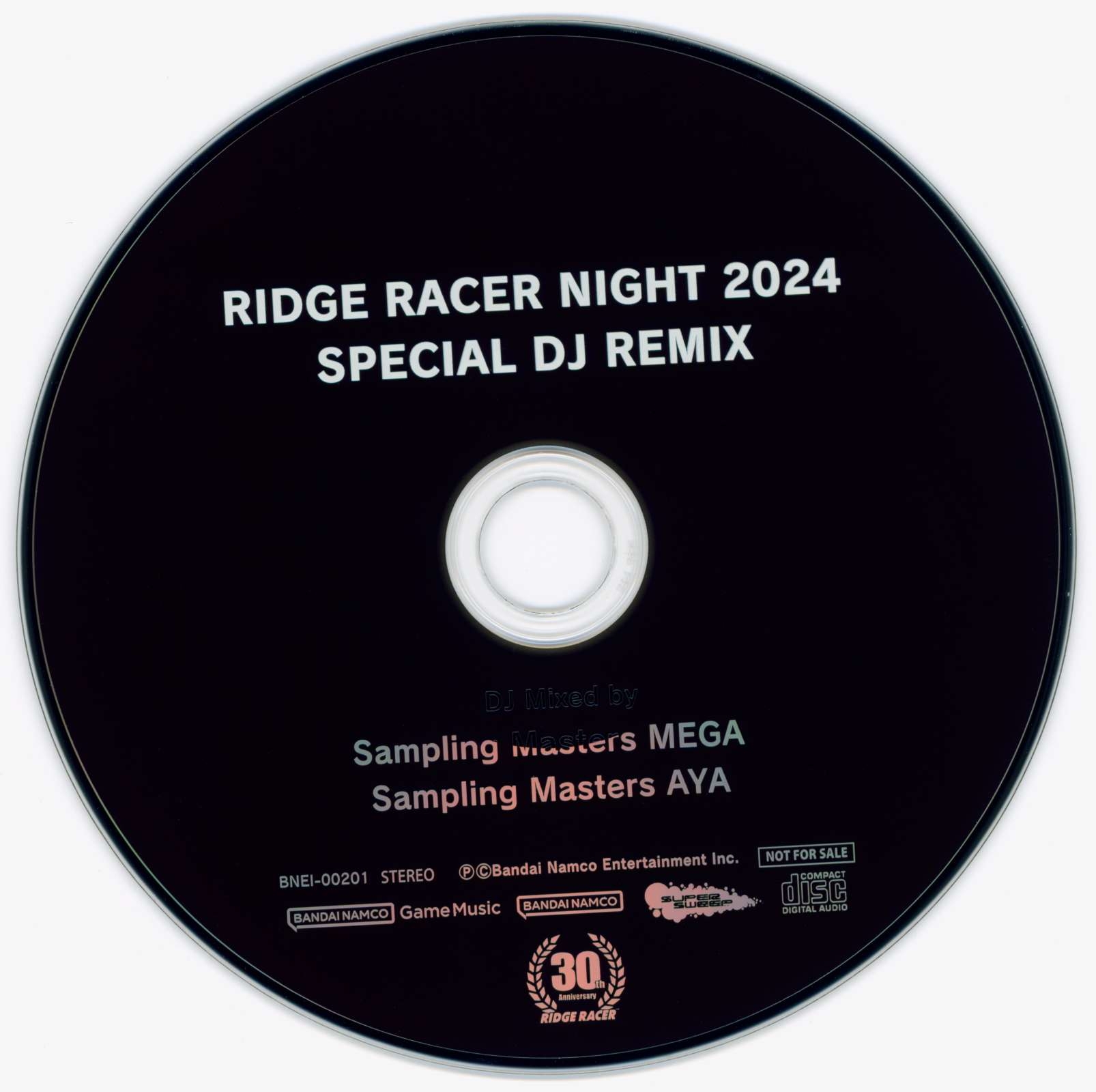 RIDGE RACER NIGHT 2024 入場者特典CD 51316-1236-